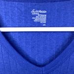 secret treasures Sleepwear Size Small (4/6) V-Neck Short Cap Sleeves Blu… Photo 2