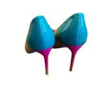 Chelsea and Violet  Carre Ombre Rainbow Pumps High Heels Pointed Toe Size 7 Women's Photo 6