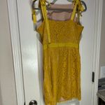 Endless Rose  Yellow Lace Sleeveless Dress Photo 3