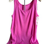 A New Day  Women's Pink Slim Fit Wide Strap Tank Top - Size Large - NWT Photo 0