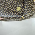 Fossil  Sydney Purse Brown Coated Canvas Signature Large Shoulder Tote Bag Photo 5