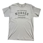Gildan Tortured Nurses Department Scrubs and Charting Womens X-Large T-Shirt Photo 2