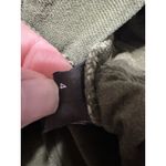 RUTI Size 4 Barrel Leg Jeans Cropped High Rise Olive Green Relaxed Fit Photo 5