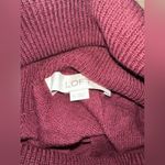 Loft  Burgundy High Low Cowl Neck Sweater Size Medium Photo 3