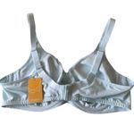 NWT Delimira Full Coverage Light Blue Bra 40C Underwire W681A Pastel Mesh Size undefined Photo 3