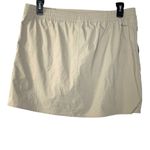 Eddie Bauer  Tulip Hem Skort khaki size L Photo 1