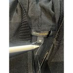 BCBG Maxazria women's M black full zip hooded long sleeve hoodie sweatshirt nwt Photo 5