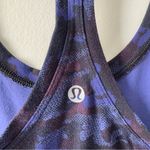 Lululemon Cool Racerback II in Mini Hounds Camo Emperor Blue Black Tank Top Yoga Photo 7
