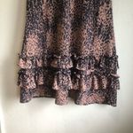 Hutch ANTHROPOLOGIE  ADELIA RUFFLED MIDI DRESS Leopard Print Size xs Photo 6