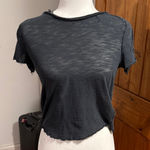 We The Free  Charcoal Crop Top Photo 0