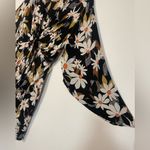 Angie  Black Floral Long Sleeve Dress Photo 3