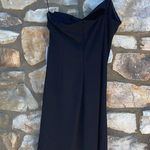 Sam Edelman Black One Shoulder Sheath Dress Size 10 NEW Photo 1