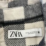 ZARA Cropped Flannel Photo 1