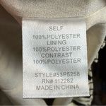 Greylin Anthropologie Pants Women Medium Ivory Black Striped Tassel Tie Straight Photo 9