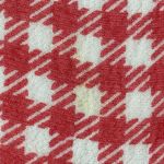 Laura Ashley Scarf Chiffon Square Gingham Checked Daisy Floral Red White 20"x19" Photo 8