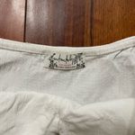 Free People White Bow Strap Bodysuit Photo 2