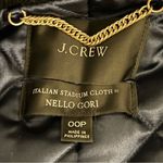 J.Crew Nello Gori Lodge coat in Italian stadium-cloth wool black full zip, 00P Photo 8