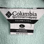 Columbia ‎ Blue Interchange Fleece Jacket Large Photo 6