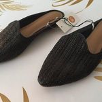Black Woven Flats, Size 9 1/2 Photo 2