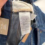 Madewell  Baggy Straight Jeans Womens 28 Blue Denim Cotton Stretch High Rise Photo 12