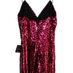 Lulus Light Me Up Magenta Sequin Bodycon Mini Dress Sexy Cocktail Dress Large Photo 4