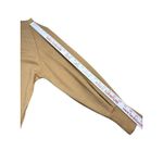 GB  Camel Tan Ribbed Tunic Sweater Dress Small Balloon Sleeves High Neck Trendy Photo 10