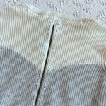 Design History  Modern Gray and White Crew Neck Sweater Photo 11