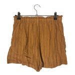 Urban Outfitters UO Orange Linen Blend High Rise Shorts S Photo 1