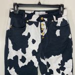 House of Sunny Jessie jeans in cow print size 4 Photo 3