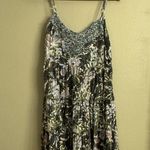 Free People  Western Royalty Beaded Paisley Babydoll Dress‎ Photo 0