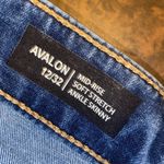 Buffalo David Bitton  Avalon Mid-Rise Skinny Ankle Jeans - size 12/32 Photo 2