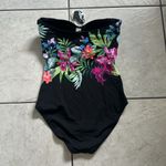 Tommy Bahama NWT Tommy‎ Bahama Coastal Gardens Bandeau One Piece Swimsuit Photo 2