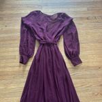Olivaceous Oliviaceous burgundy maxi dress Photo 5