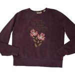 Scotch & Soda Maison Scotch Sweatshirt Floral Embroidery Womens Size Small Photo 4