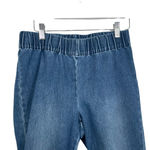 Soft Surroundings  Metro Crop Medium Wash Pull On Jeans Comfort Stretch Womens Sm Photo 1