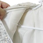 Majorelle  Ash White Silver Sequin Shimmer Mini New Years Eve Dress Womens Size S Photo 9