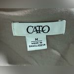 Cato - Tan Ruffle Short Sleeve Y2K Blazer Size M Photo 5