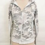 Athleta triumph hoodie camo camouflage full zip hooded medium Photo 1