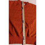 Nike  Orange Athletic Athleisure Lounge Logo Sweat Shirt Y2K Style Streetwear XS Photo 3