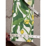 J. McLaughlin  Lexi Green Queen Palm floral print skinny jeans, size 10 Photo 4