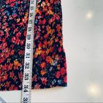 ZARA  Womens Micro Pleated Floral Detail Puff Sleeve Ruffled Dress Size Medium Photo 8