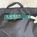 Ralph Lauren Lauren‎  Black Hooded Sherpa Lined Zipper Snap Closure Large Jacket Photo 12