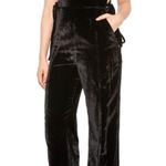 Free People NWOT 90’s Forever Overalls in Black SZ XL Photo 2