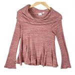 Anthropologie  Cowl-Neck Flowy Sweater-XS Photo 8