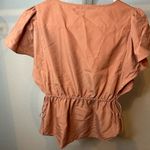 EXPRESS  Flutter Sleeve Peplum Top Photo 1