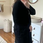 ZARA  black suede jacket cardigan Photo 4