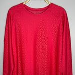Coolibar Long Sleeve‎ Top Size Large Pink UPF 50+ Sun Protection Swim Cover Photo 3