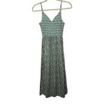 dRA Los Angeles Moss Floral Midi Dress Sz. S Green Photo 2