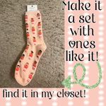 American Eagle Outfitters AE Aerie Grey Reindeer Fair Isle & Cream Crew Sock Set Photo 14