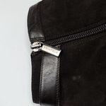 Aquatalia  Boots Womens‎ Size 9.5 Brown Suede Ankle Booties High Heel Zip Up Photo 7